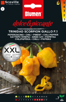 Peperoncino Trinidad Scorpion Giallo
