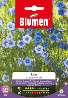 Lino Ornamentale Blu