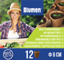 12 / 24 Vasetti Biodegradabili In Cocco ø 6 cm - immagine 2