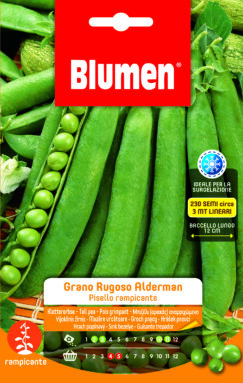 Piselli Rampicanti Grano Rugoso Alderman