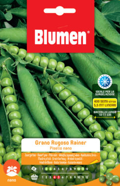 Piselli Nani Grano Rugoso Rainier