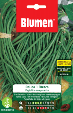 Fagiolini Nani Rampicanti Dolico 1 m