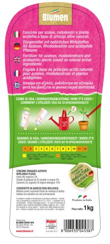 Concime Naturale Azalee, Rododendri E Piante Acidofile - immagine 2